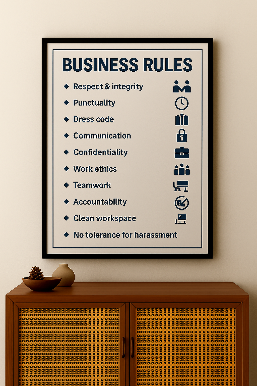 9 Business Rules in one Frame