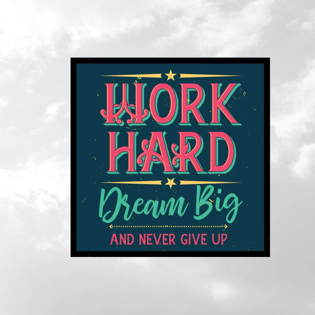 SET OF 6 MOTIVATIONAL FOR HOME AND OFFICE - premiummart.pk