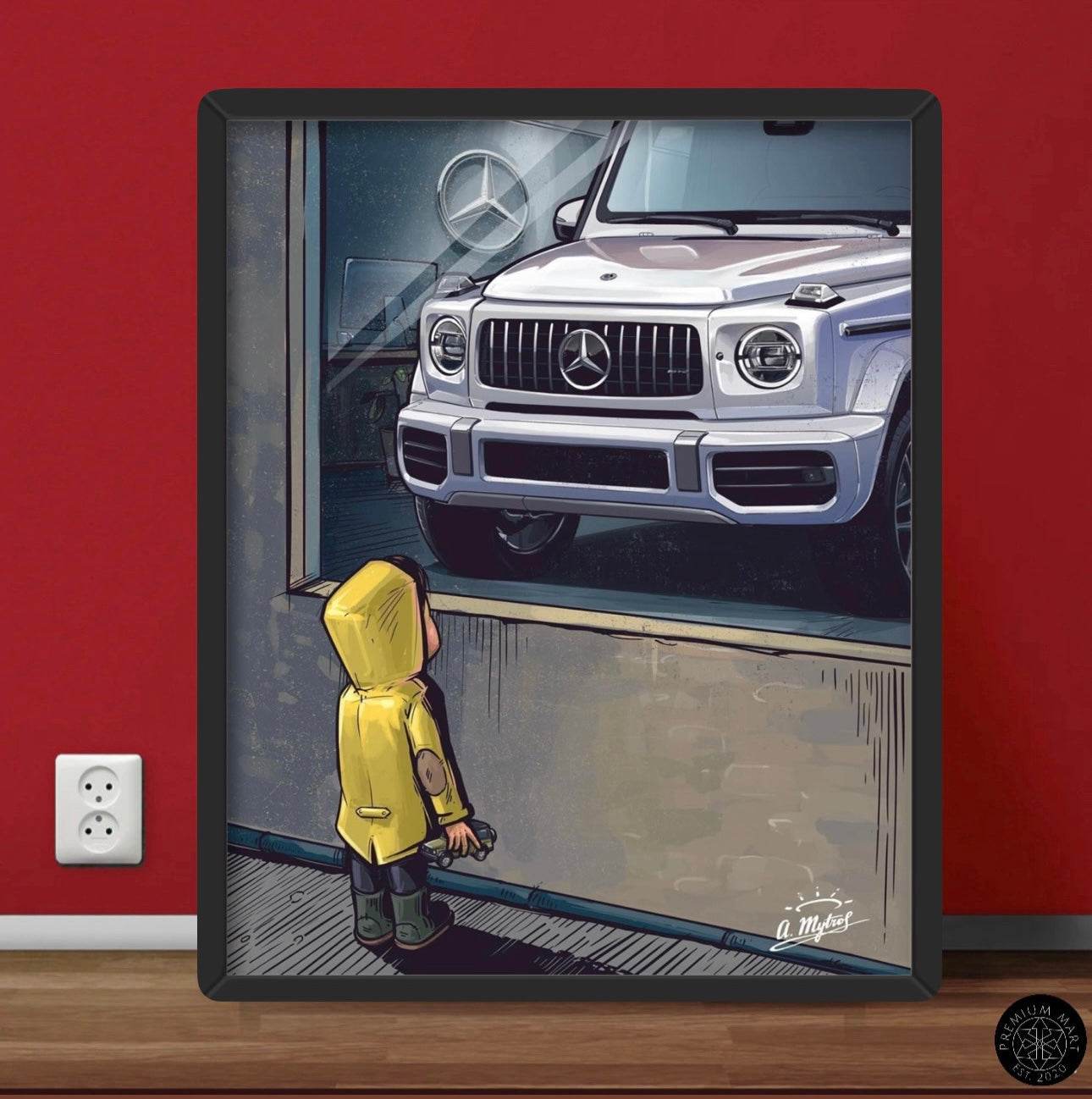 Mercedes- Dream art - premiummart.pk