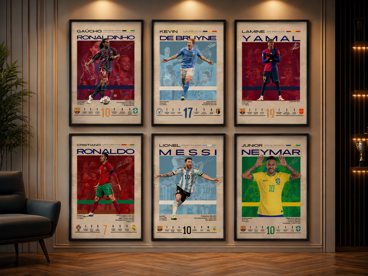 Set of 6 Legends - Trending Art