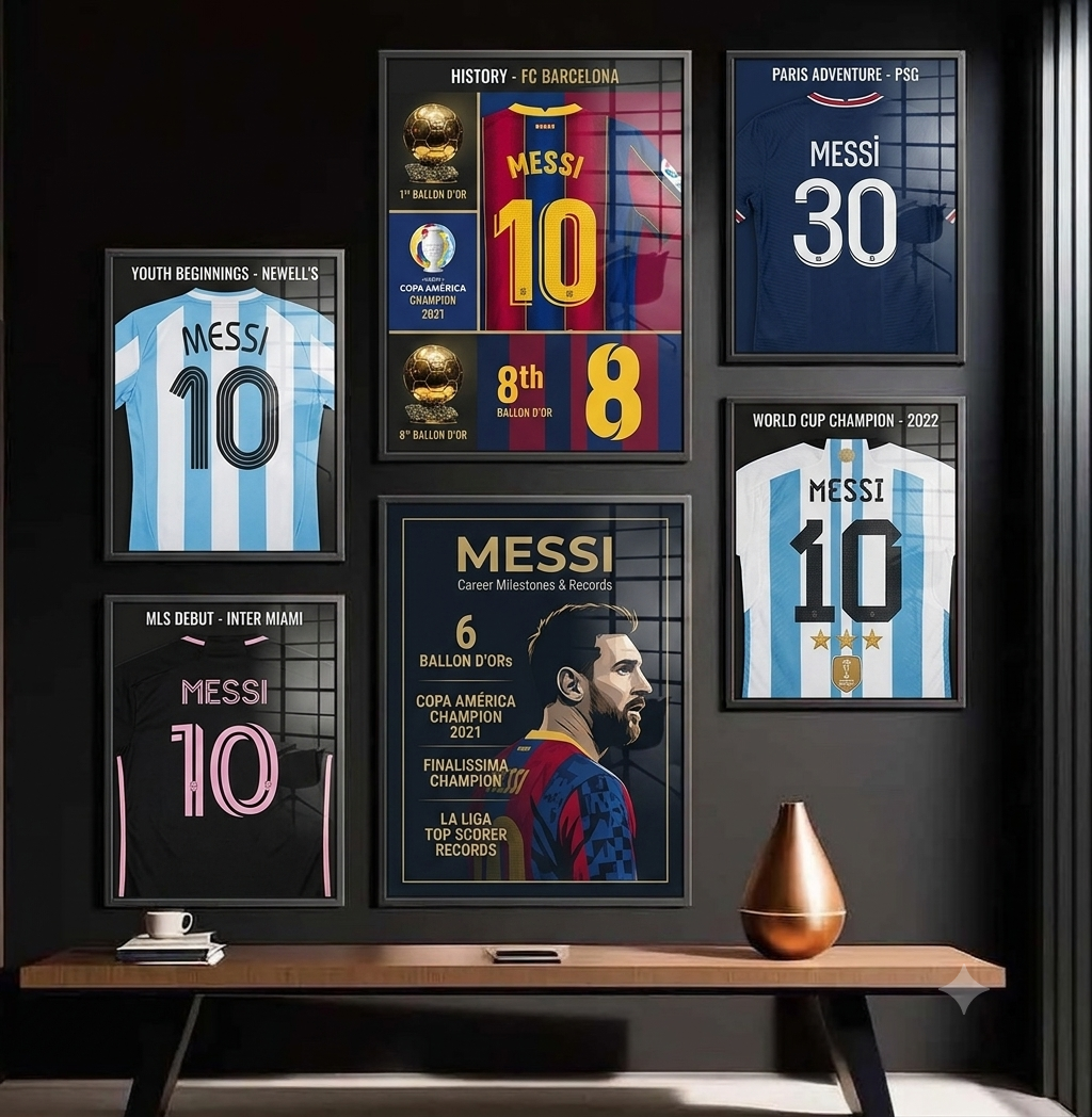 Messi All time favourite Art- Set