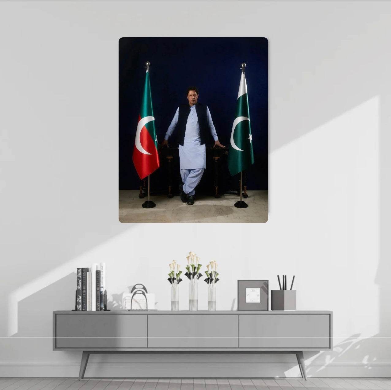 Imran khan - PTI Flag