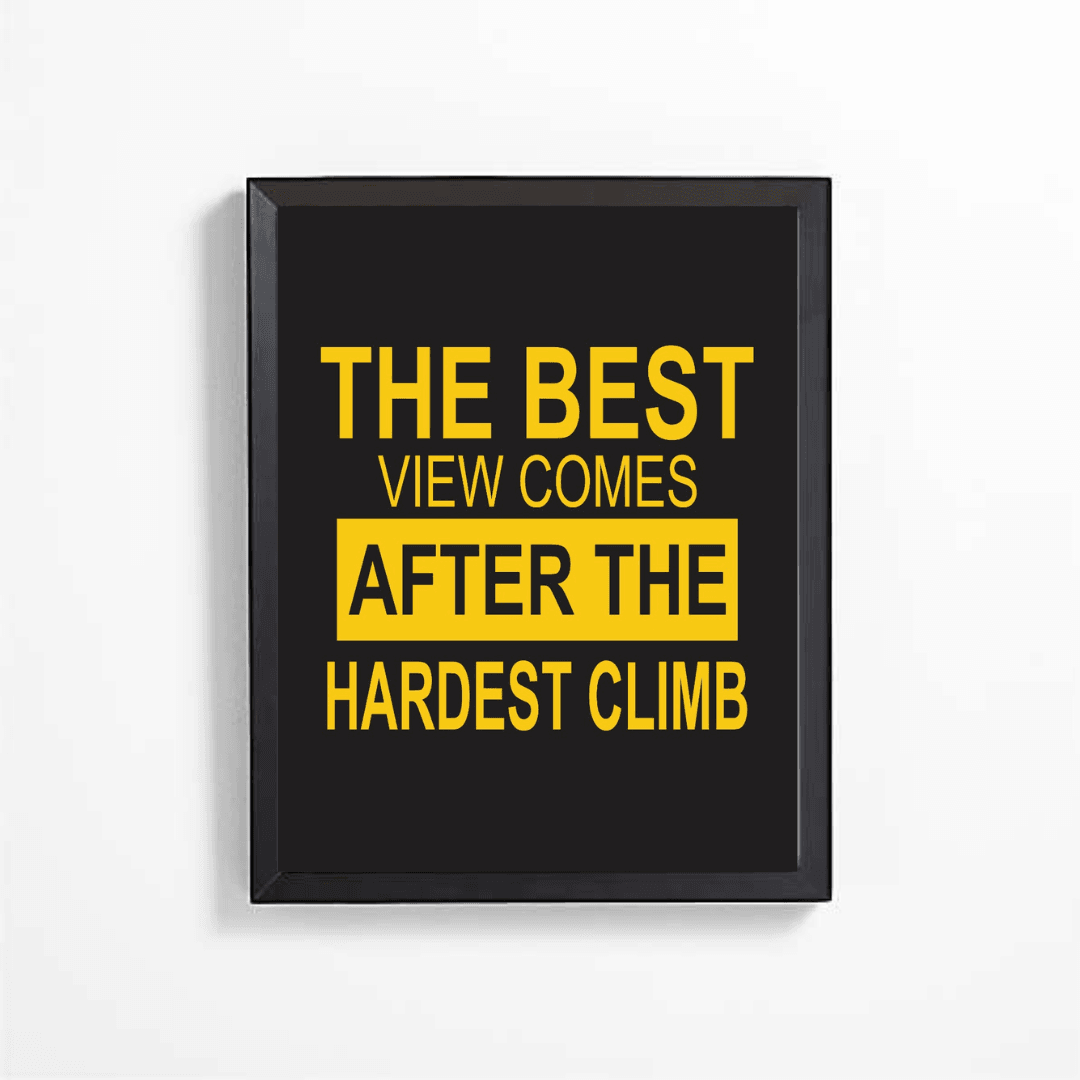 Set of 4 Motivational Frames Size 12x16 - premiummart.pk