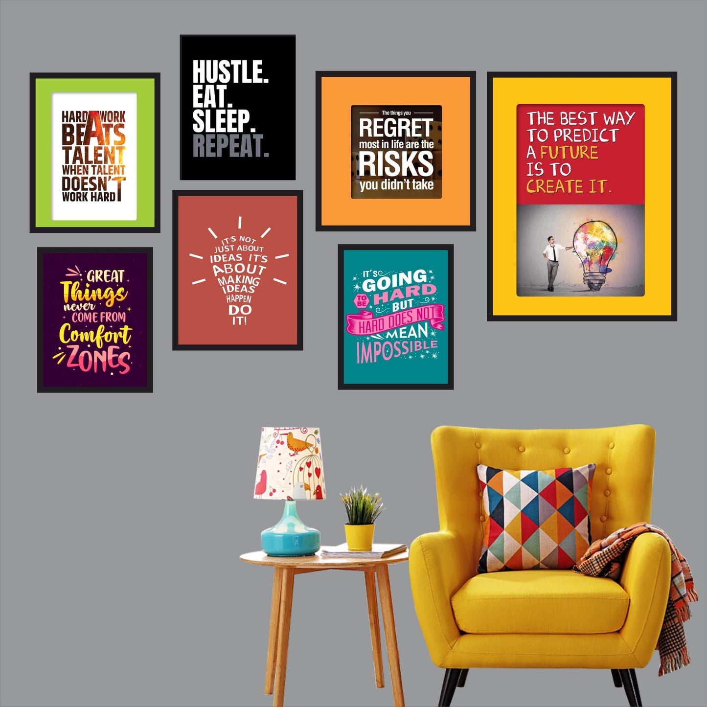 STARTUP FRAMED QUOTES BUNDLE - premiummart.pk