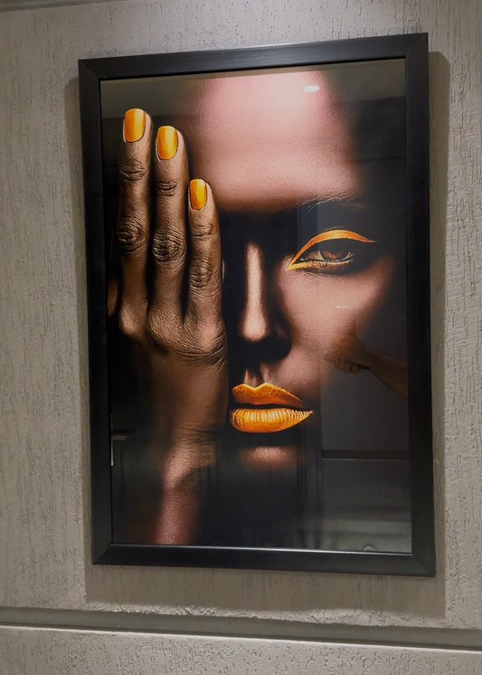 “Golden African Queen” - Art