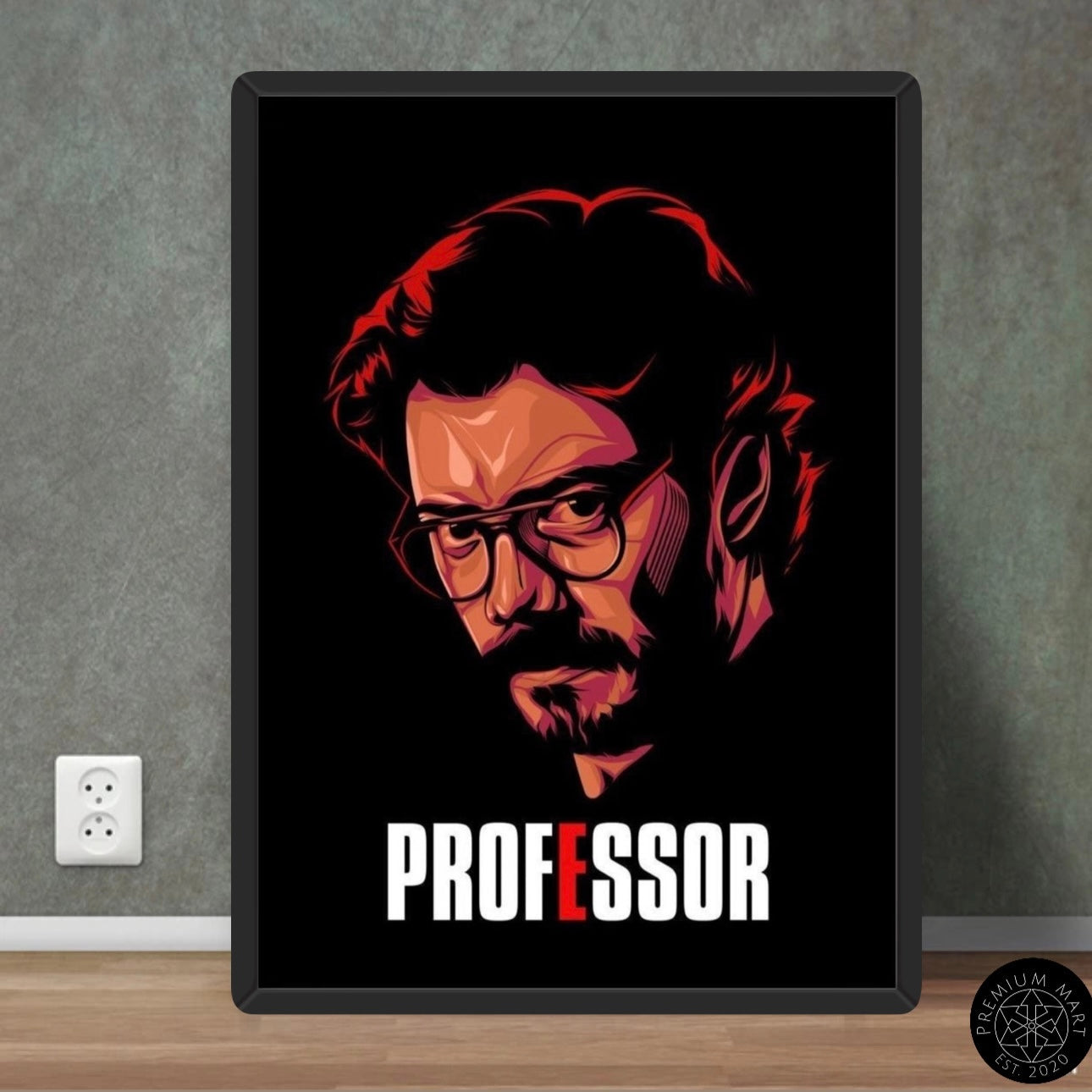 Professor Money Heist- Art