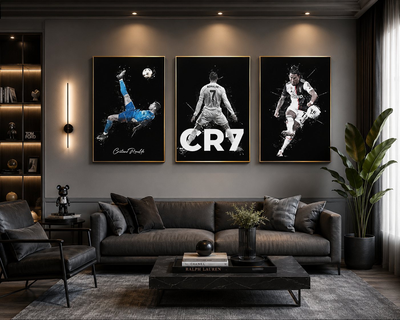 Set of 3 Cristiano Ronaldo - Frames