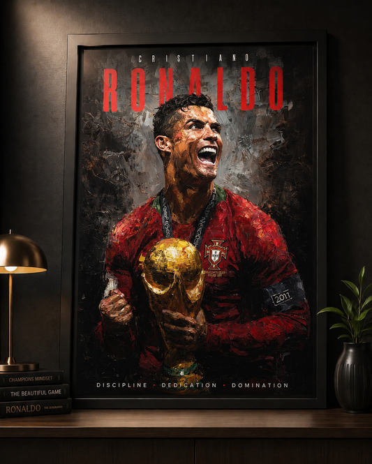 Cristiano Ronaldo - Trophy Aesthetic