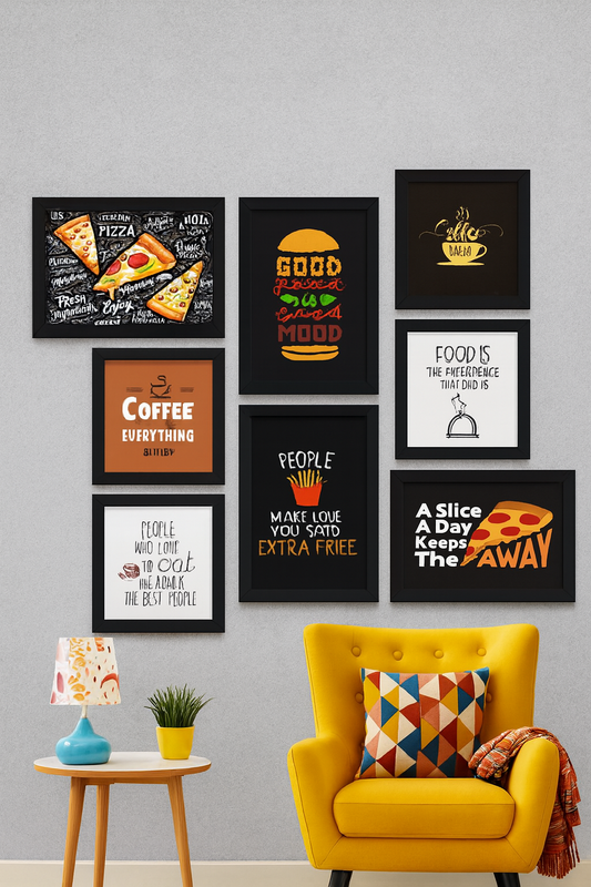 Set of 8 for Restaurant and Cafe