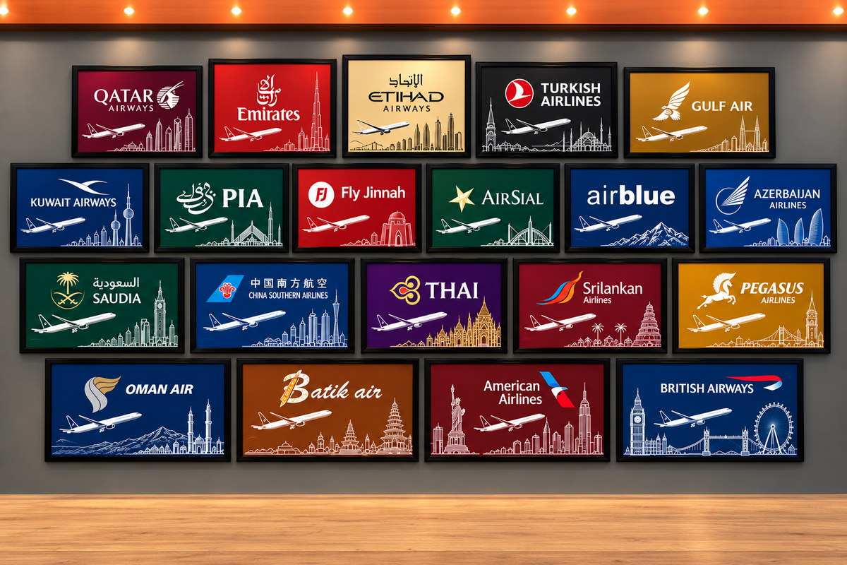 20 Frames - Air Lines Package