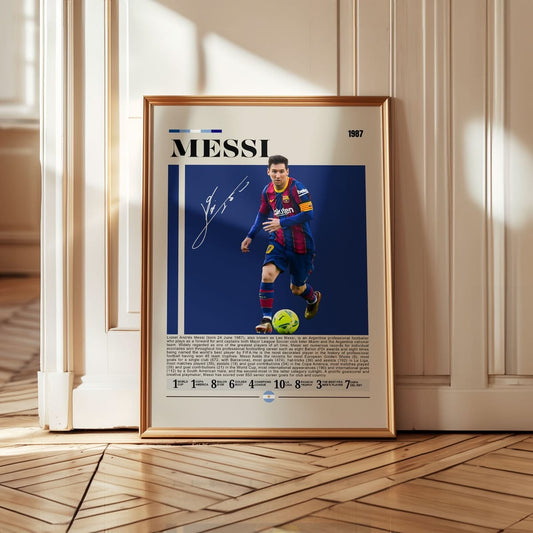 Lionel Messi - Shirt poster