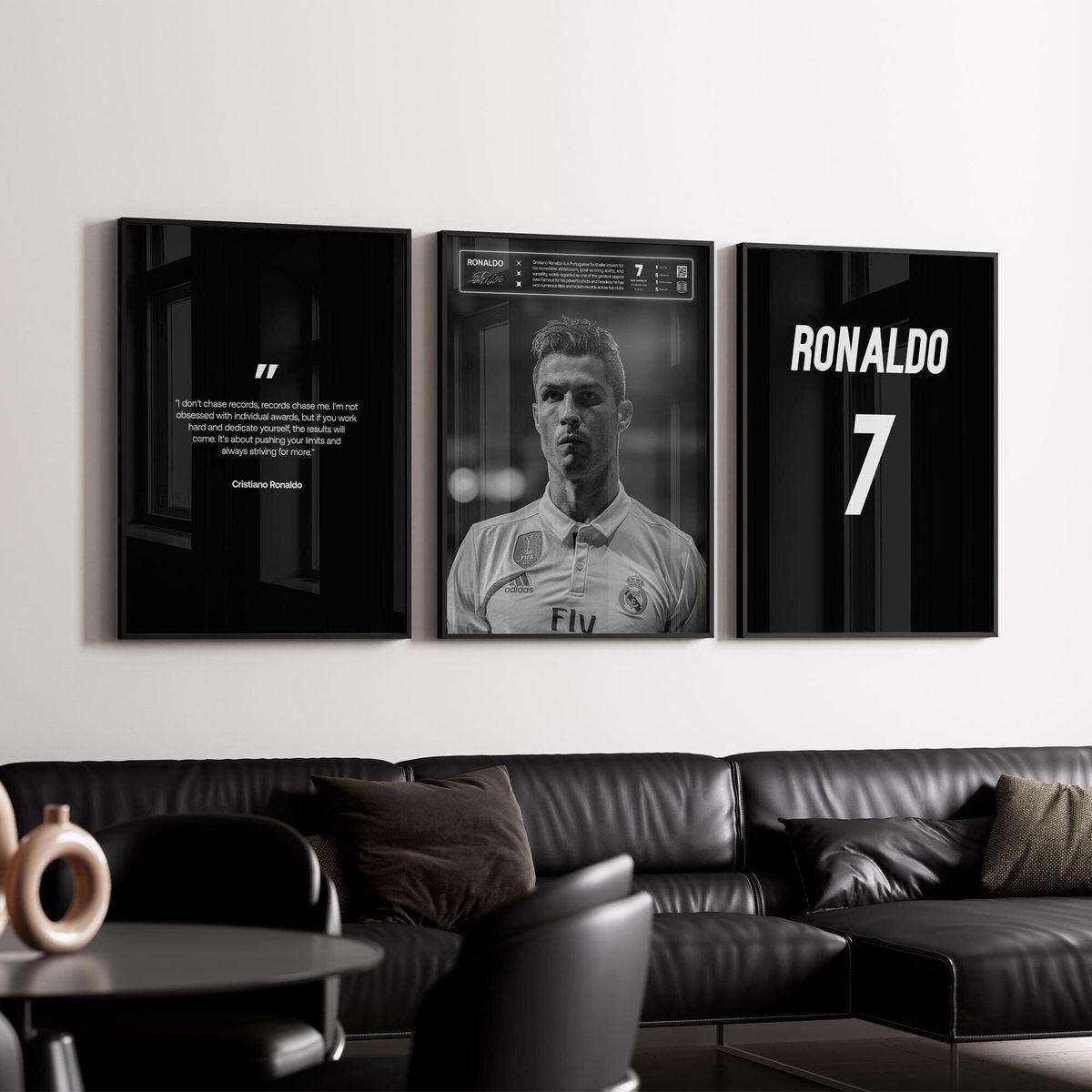 Set of 3 Ronaldo Historical Art