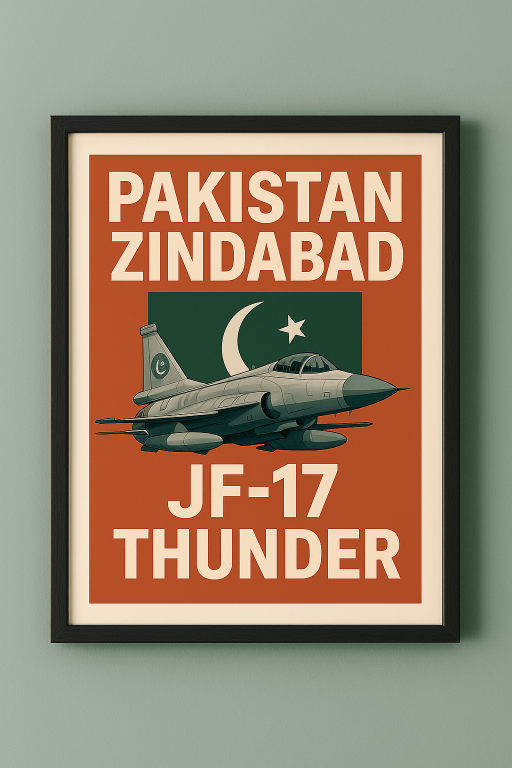 JF-17 Thunder - Pakistan Art - premiummart.pk