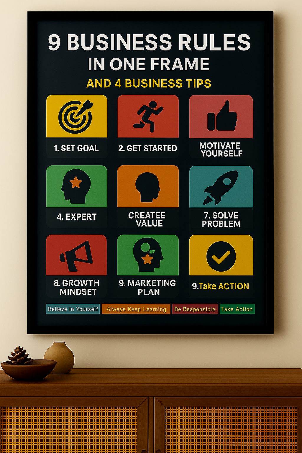 Buisness Rules & Startup Guide - Wall Art