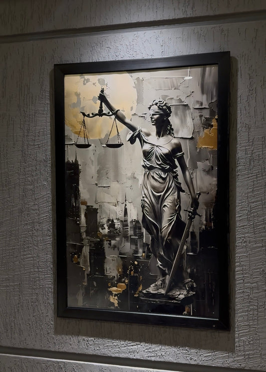 “Statue of Justice (Modern Art)”