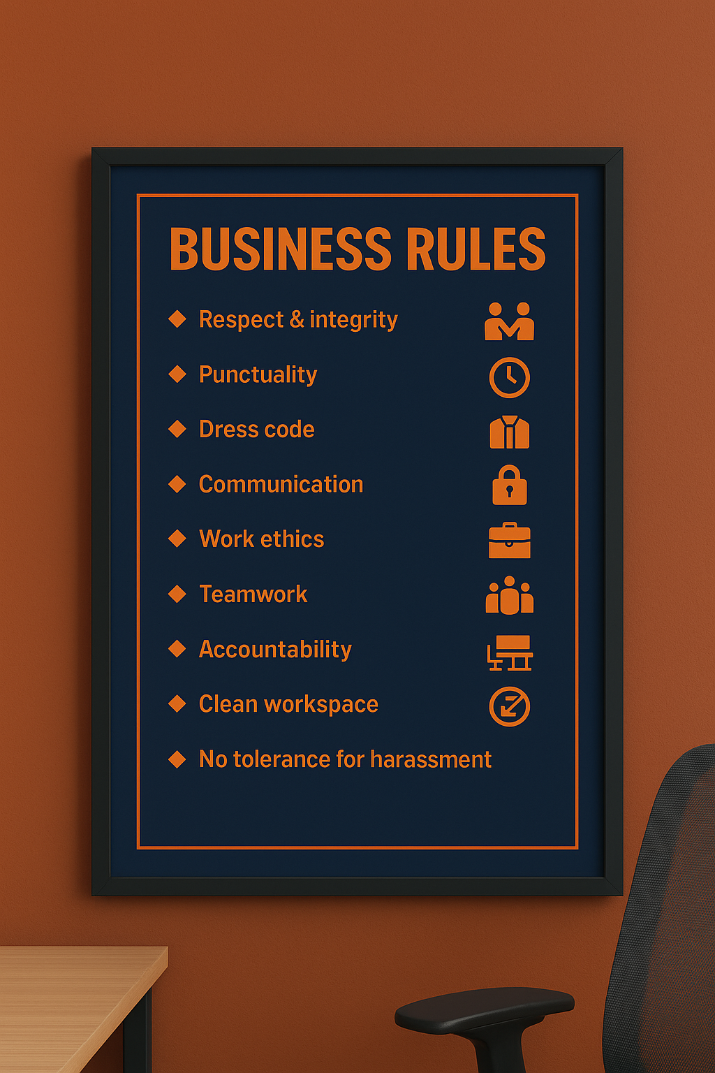 9 Business Rules in one Frame