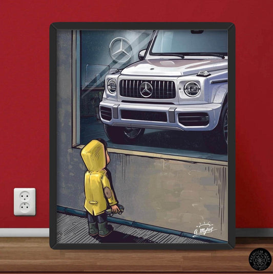 Mercedes- Dream art - premiummart.pk