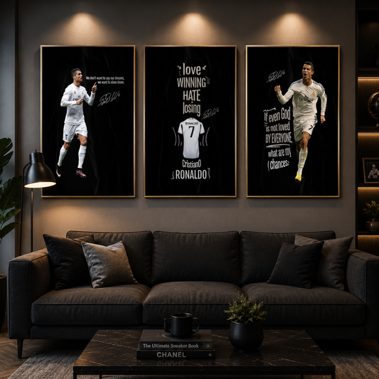 Set of 3 - Cristiano All time Beat