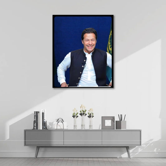 Imran khan -Smiling