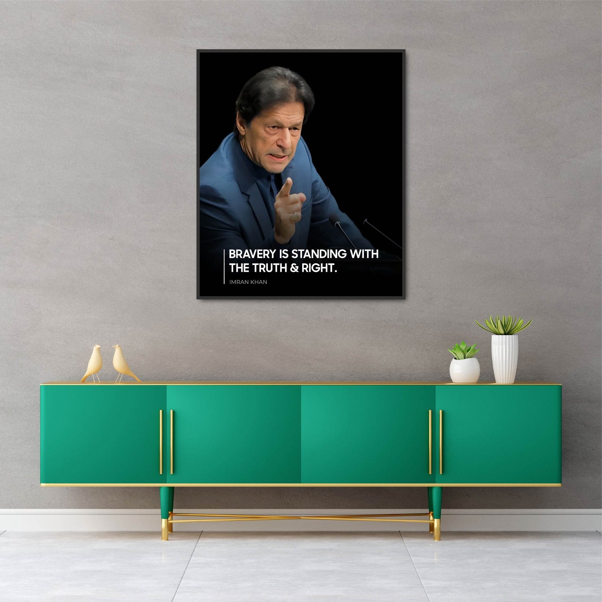Imran Khan - Premium Wall Art - premiummart.pk
